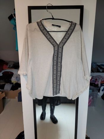 Tee shirt poncho kiabi m