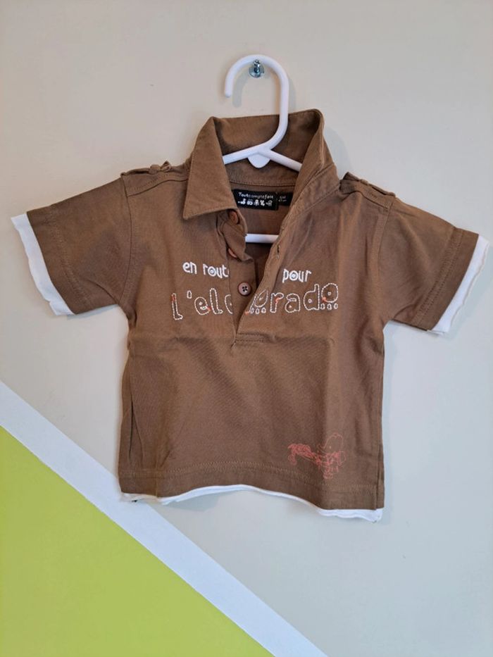 Lot de 11 t-shirts manches courtes 6 mois - photo numéro 7