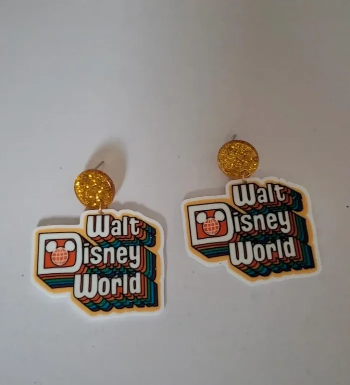 Boucles d'oreilles walt disney world