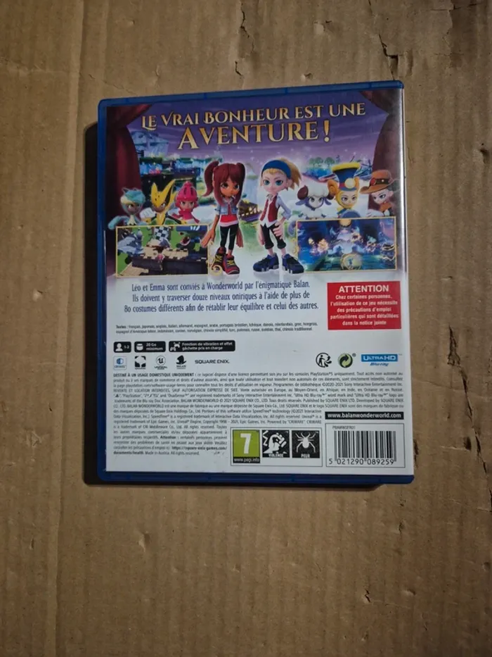 Balan Wonderworld pour PS5 - photo numéro 2