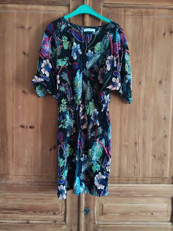 Robe colorée fleurie