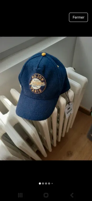 Casquette Baseball hiver sergent major 2 tailles disponibles