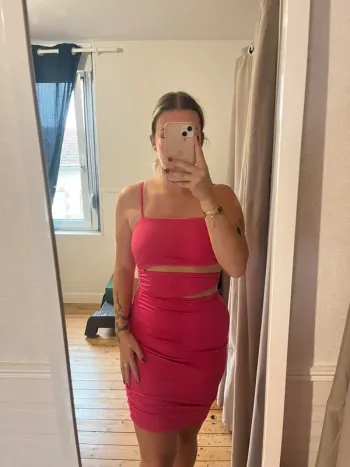 robe rose taille S shein