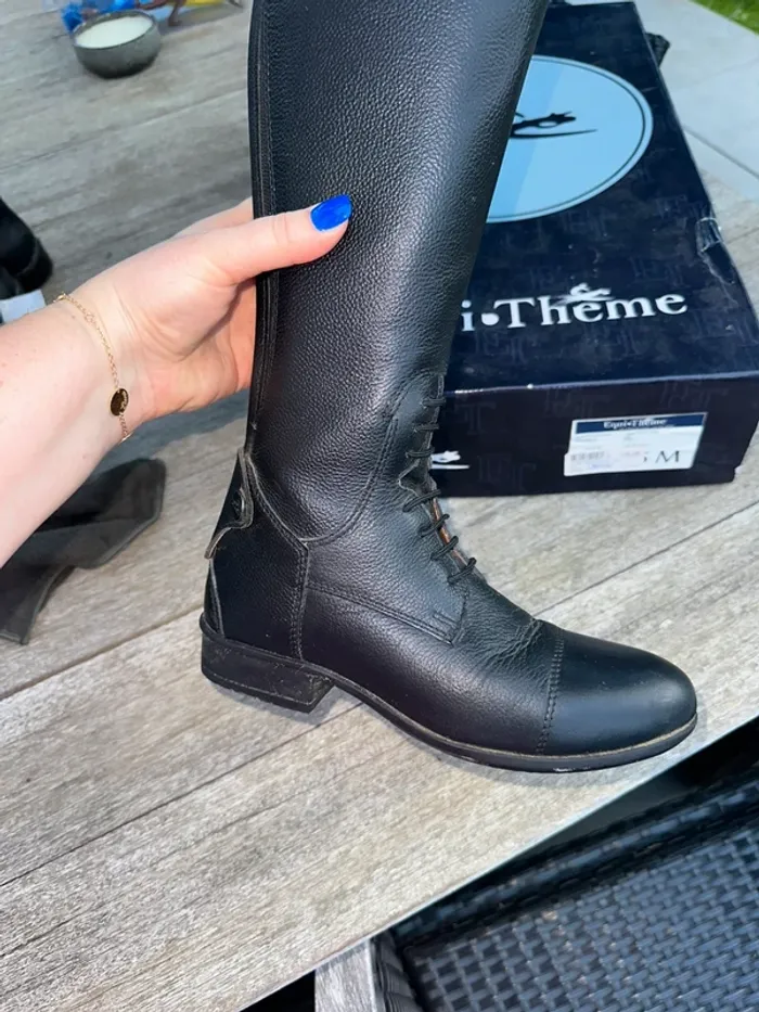 Bottes equi theme  taille 35