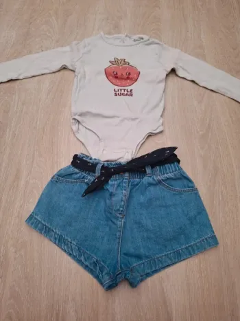 Ensemble short + bodies
