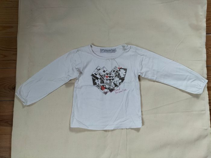 Tshirt manches longues fille 2 ans
