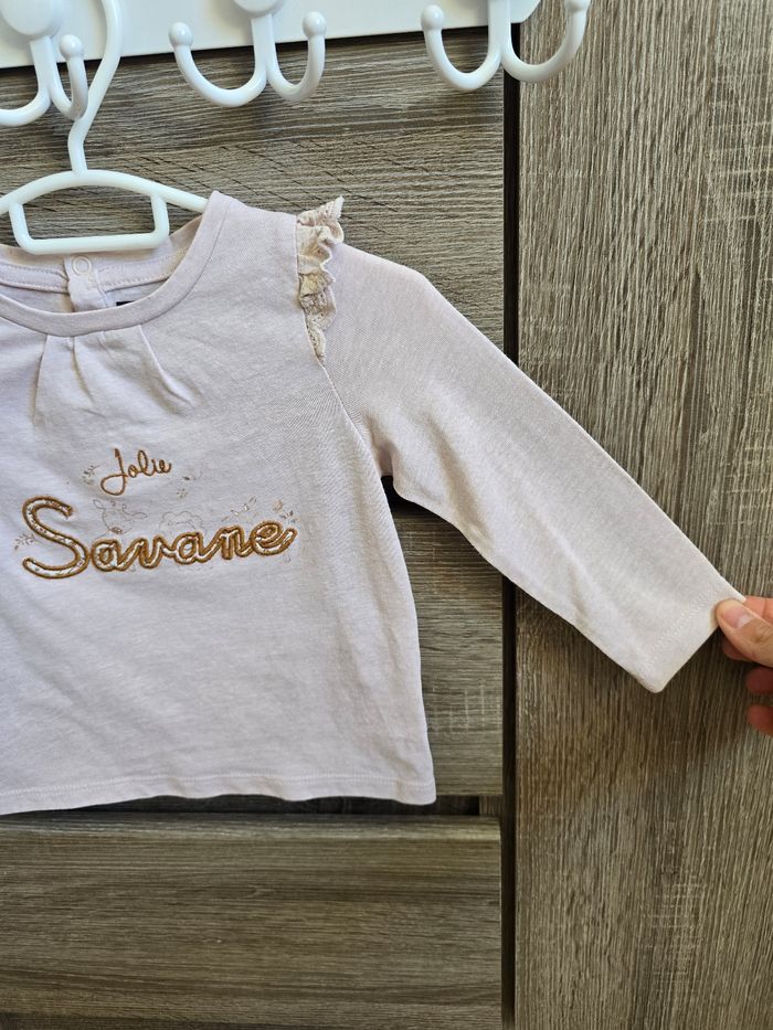 Vêtement Bébé Fille - T-shirt ML - Sergent Major - 12 mois 74 cm - photo numéro 3