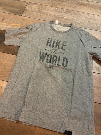 T-shirt gris décathlon taille M