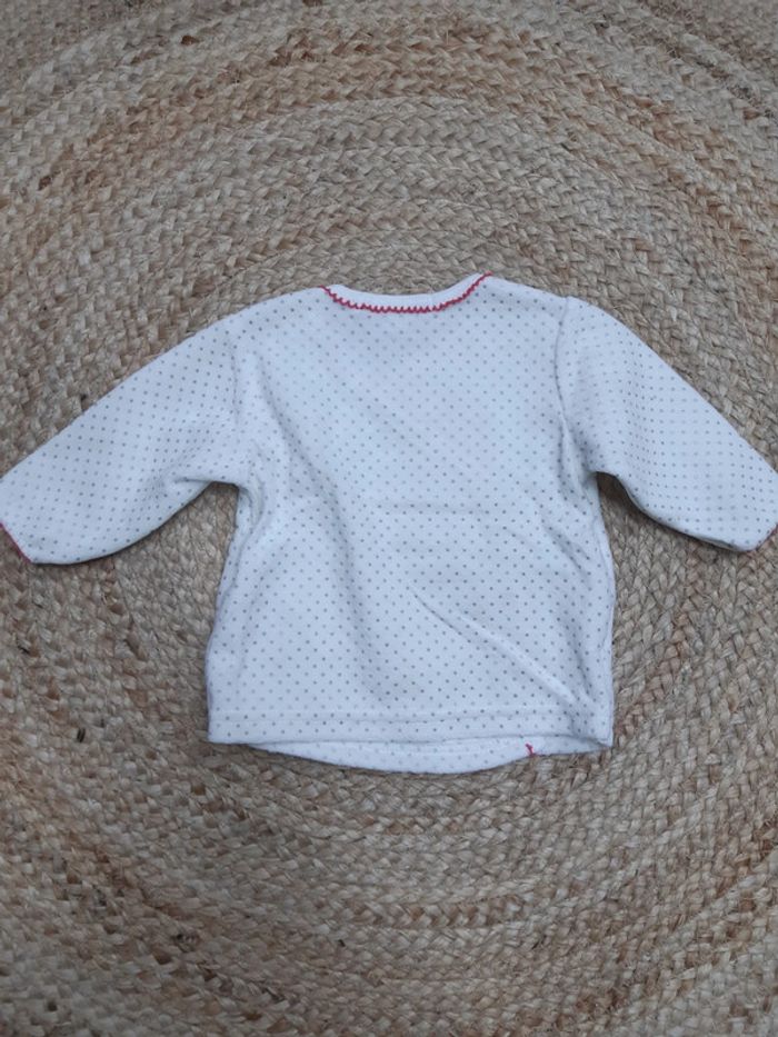 Pull à motif pois TQF 3 mois - photo numéro 5