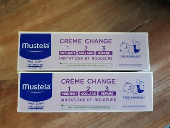 Lot de 2 crèmes de change mustela