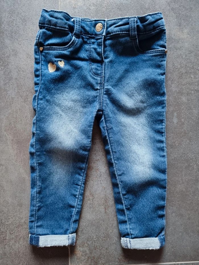 Lot de 4 pantalons bébé fille 18 mois - photo numéro 2