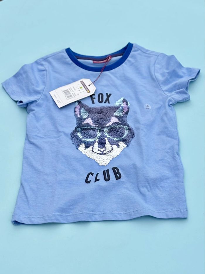 T-shirt sequins 4 ans