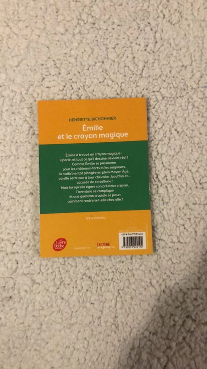 Livre Émilie et le crayon magique - photo numéro 2