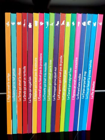 Série complète "Les Contes d'animaux étonnants" Hachette Happy Meal McDonald's 2022