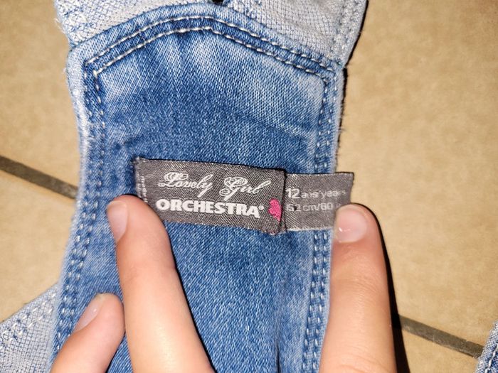 Combinaison 12 ans ochestra jean - photo numéro 3