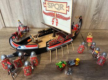 Galère romaine playmobil
