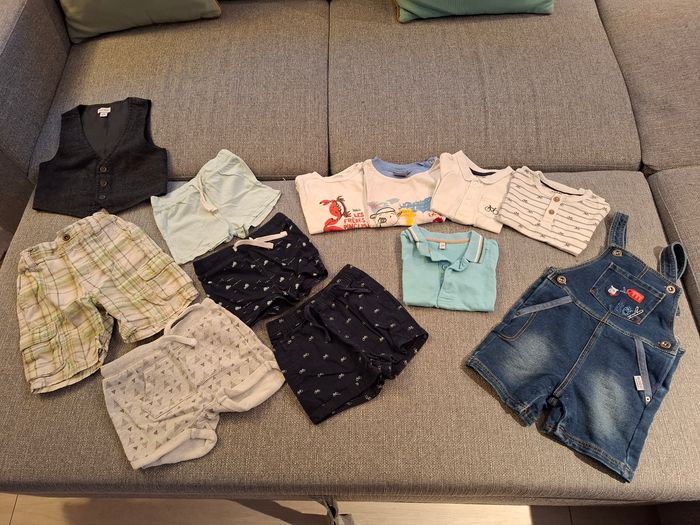 Lot 12 mois été garçons