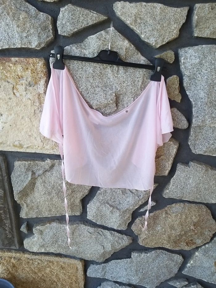 Jupe voile danse rose
