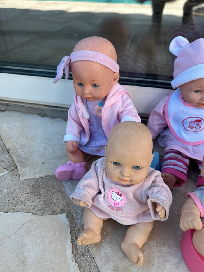 Lot de 7 poupons - photo numéro 2