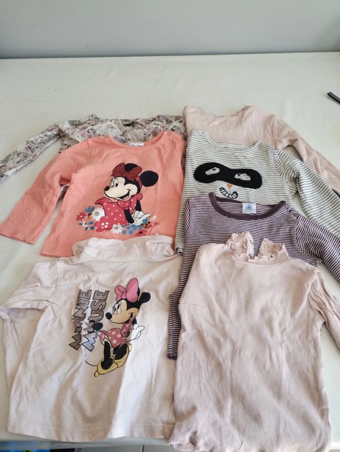 Lot 7 tee-shirt manches longues