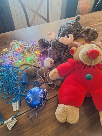 Lot de décorations  de Noël