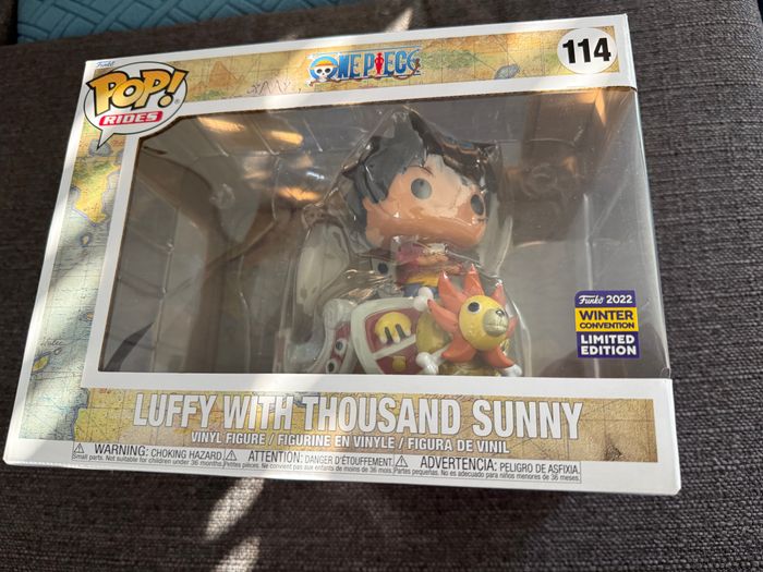 [NEUF] funko Pop Luffy with Thousand Sunny Winter Convention 2022