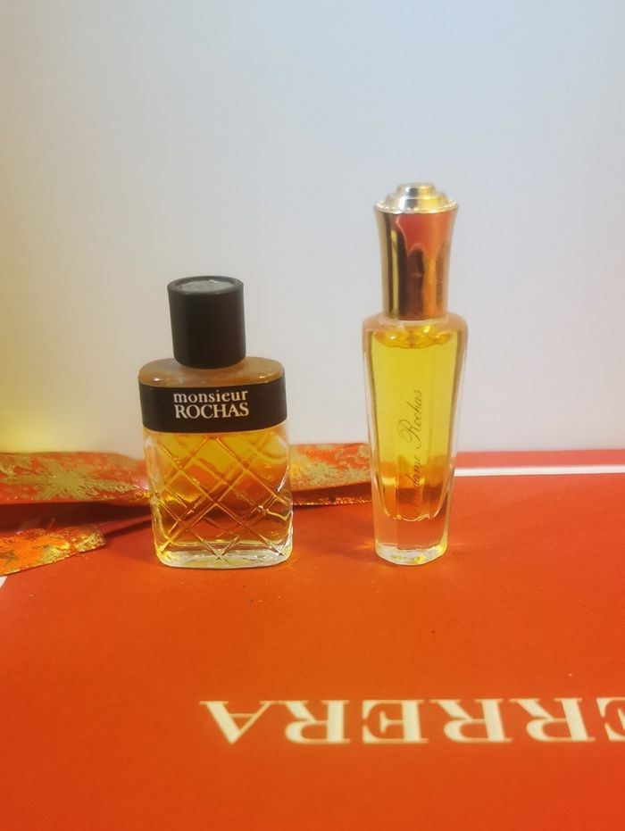 Miniatures parfums rochas monsieur et madame