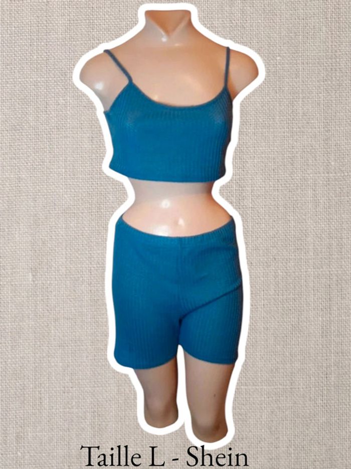 Magnifique ensemble bleu - Shein - Taille L