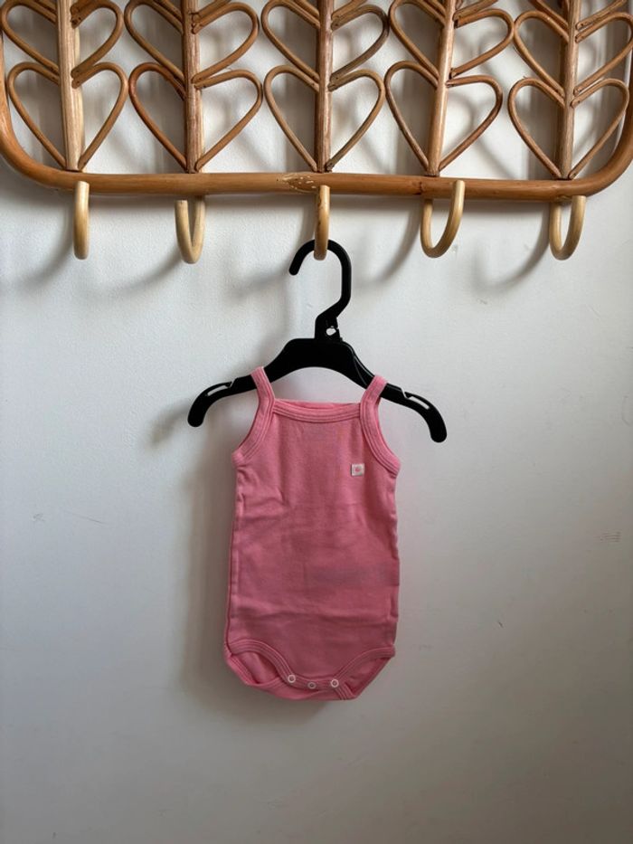 Lot 3 bodies bretelles Petit Bateau 3 mois - photo numéro 6