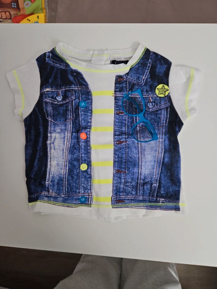 Tee shirt bebe manches courtes - photo numéro 2