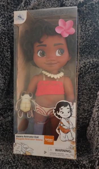 Poupée Disney animator vaiana neuve 