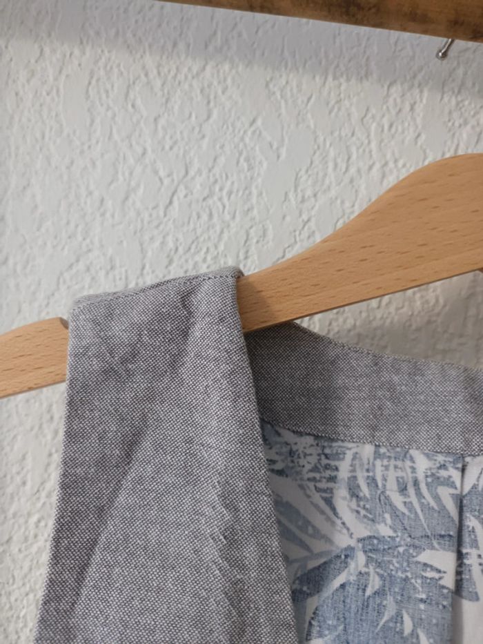 Gilet sans manches coloris gris chiné 6 ans - photo numéro 2