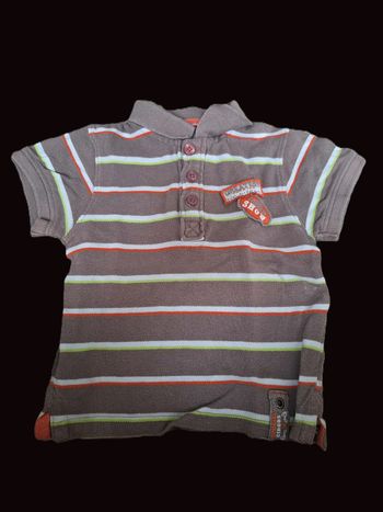 Polo manches courtes Best Way 24 mois