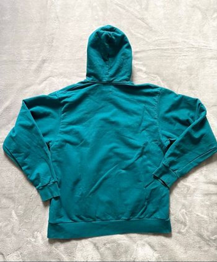 Hoodie Arte Antwerp turquoise logo brodé - Taille L - photo numéro 4