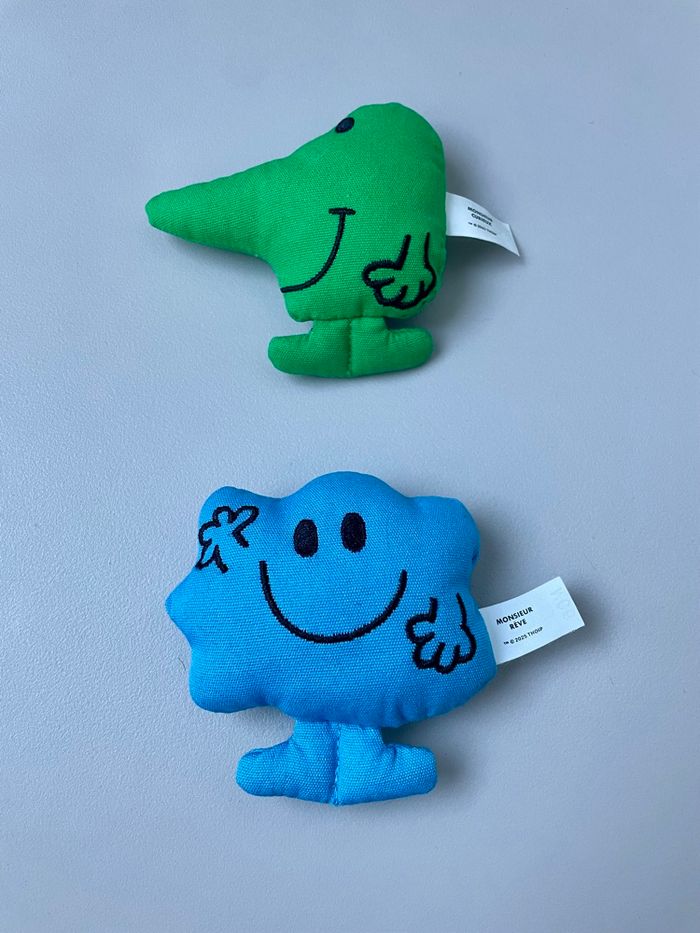 Lot mini peluche - monsieur/madame - photo numéro 1
