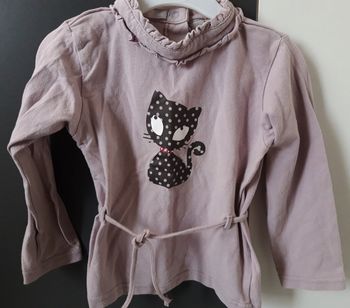 Haut manches longues fille 24-36 mois