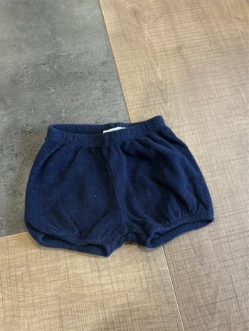 Short bébé en éponge taille 1 mois bout’chou