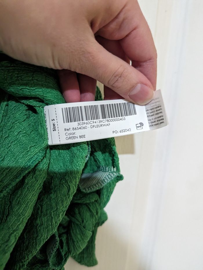 Débardeur vert cache cache - photo numéro 2