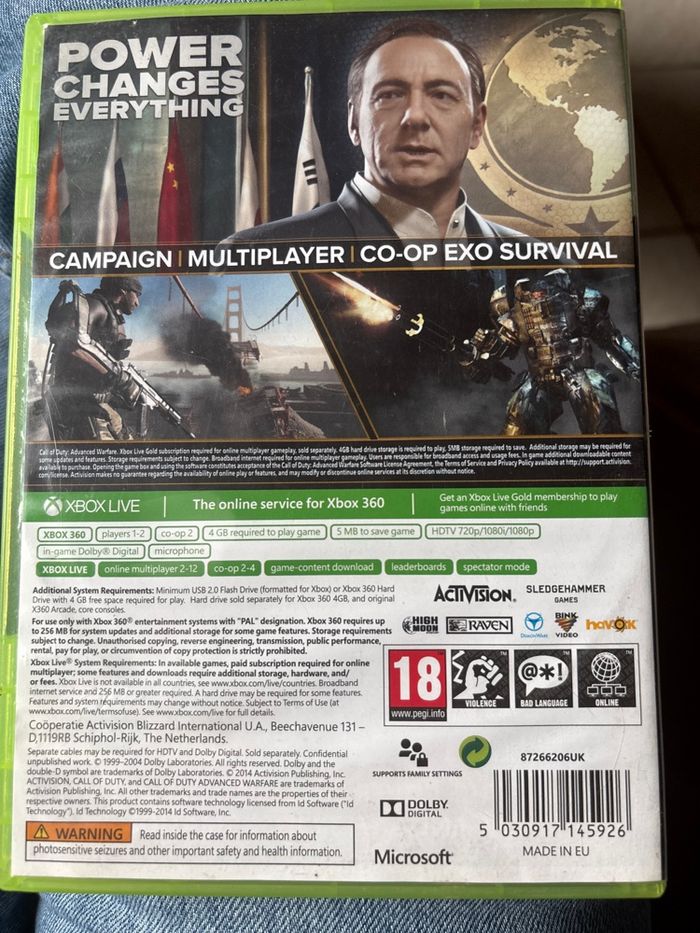 Lot jeux Xbox 360 call of duty - photo numéro 4
