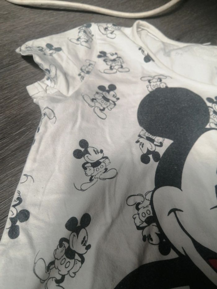 Tee shirt manche courte Mickey 10A - photo numéro 3