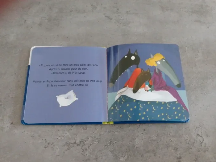 Livre - P'tit Loup a peur du noir - photo numéro 3