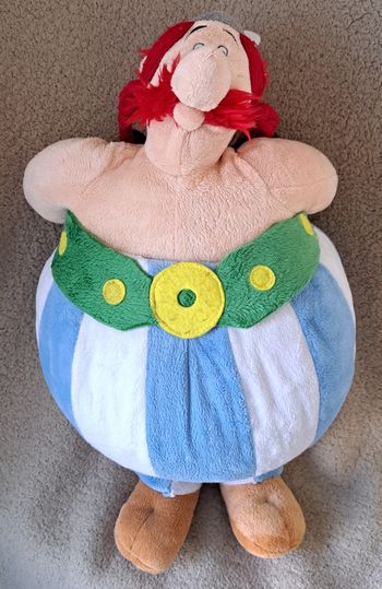 🧸 Grande peluche Astérix : Obélix 40cm
