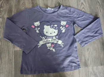 Tee-shirt manches longues Hello kitty
