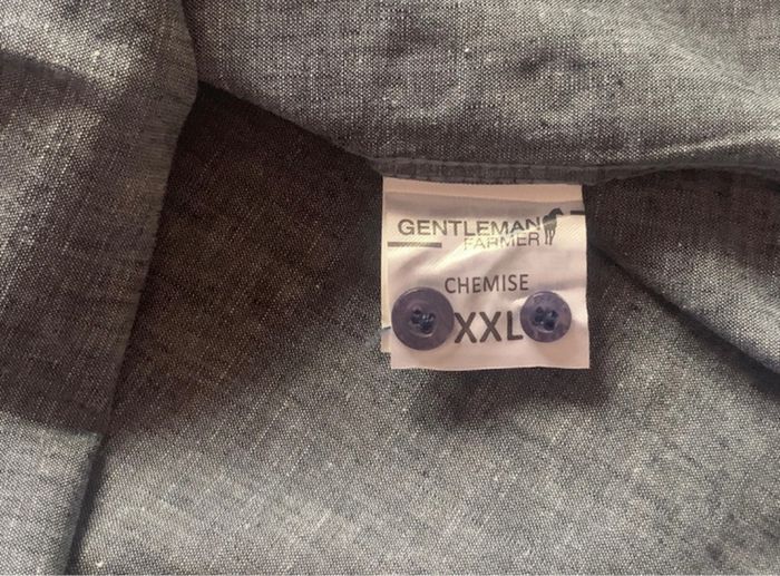 Chemise  manches longues - Gentleman Farmer - Taille XXL - photo numéro 5