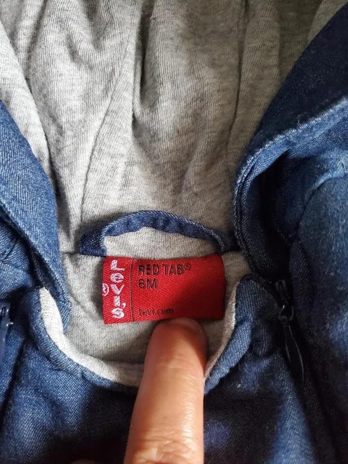 Combinaison pilote garçon 6 mois Levi's 🌸Rdv possible sur Paris ou envoi - photo numéro 3
