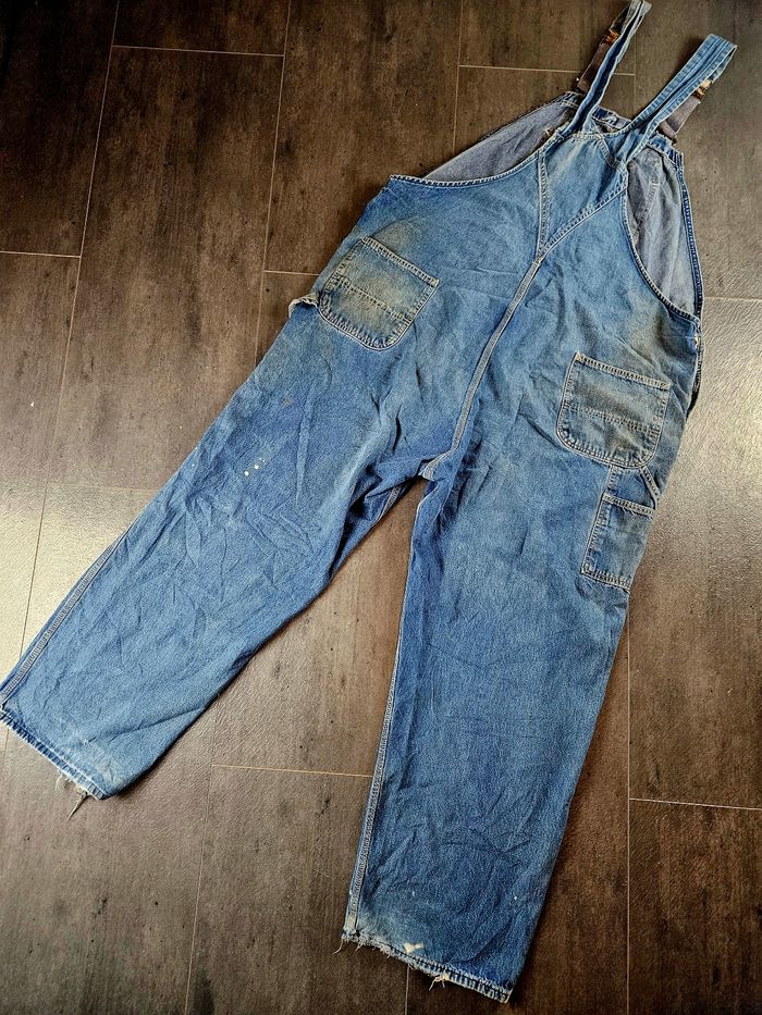 Salopette carhartt workwear en jean taille 64 - photo numéro 4