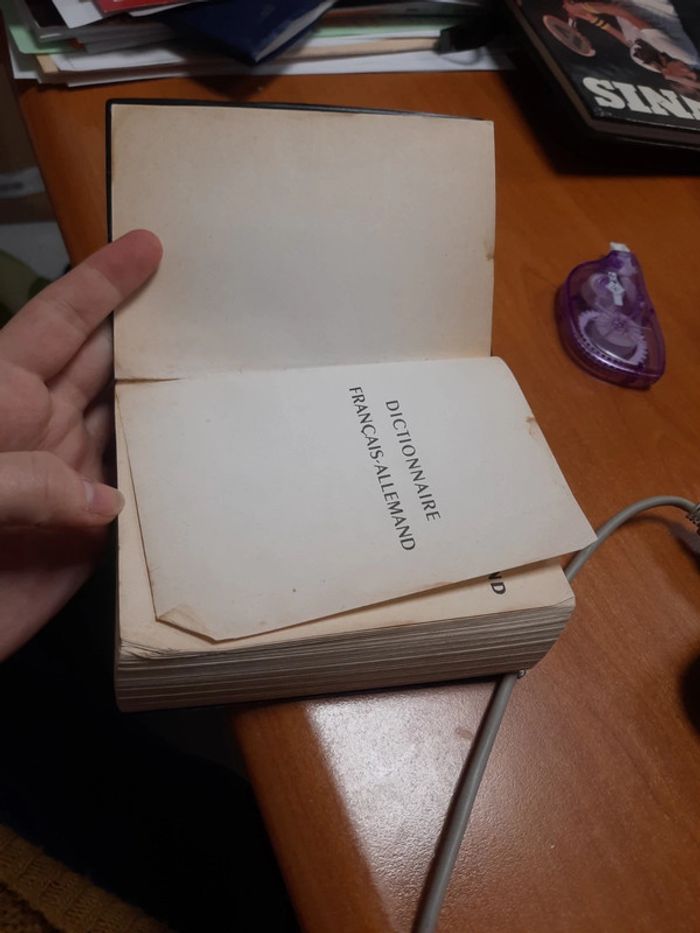 Dictionnaire petit français allemand - photo numéro 8