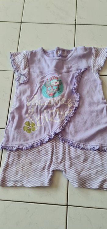 Combi short taille 081