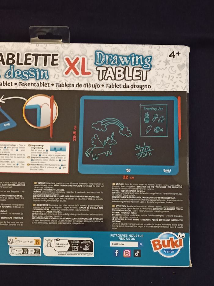 Tablette à dessin Buki - photo numéro 4
