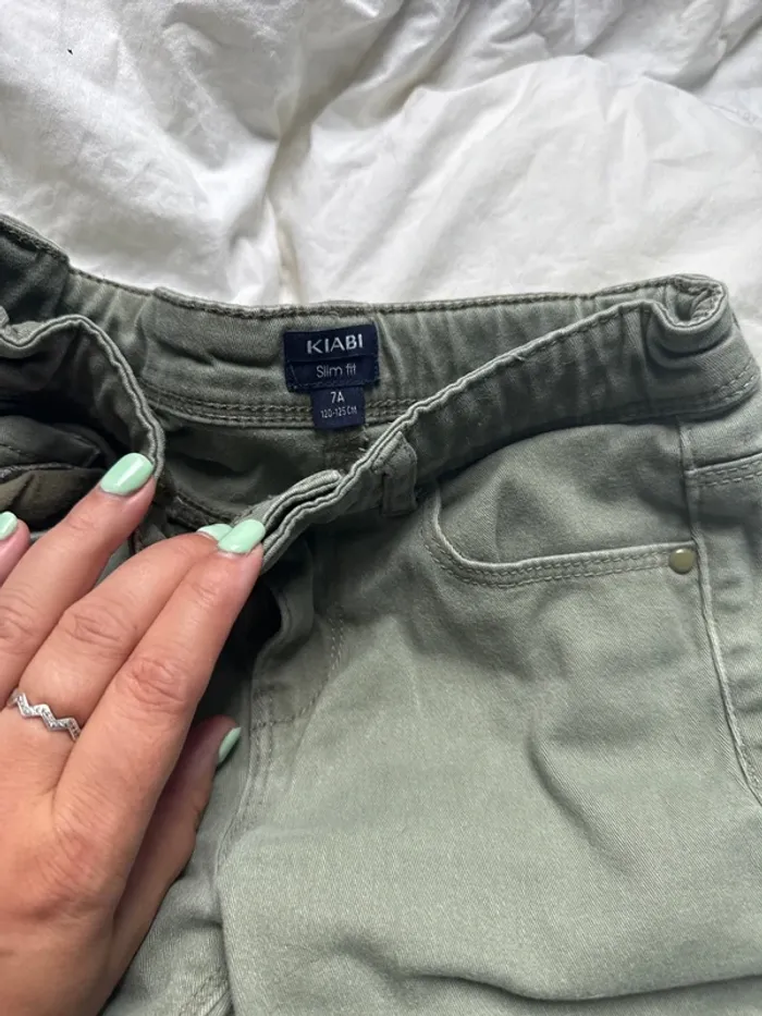 Jean 7 ans mixte slip fit Kiabi - photo numéro 2